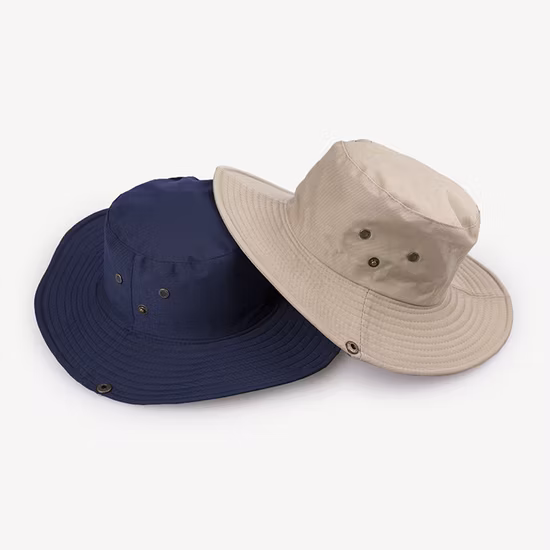 Fisherman Wide Brim String Bucket Hat
