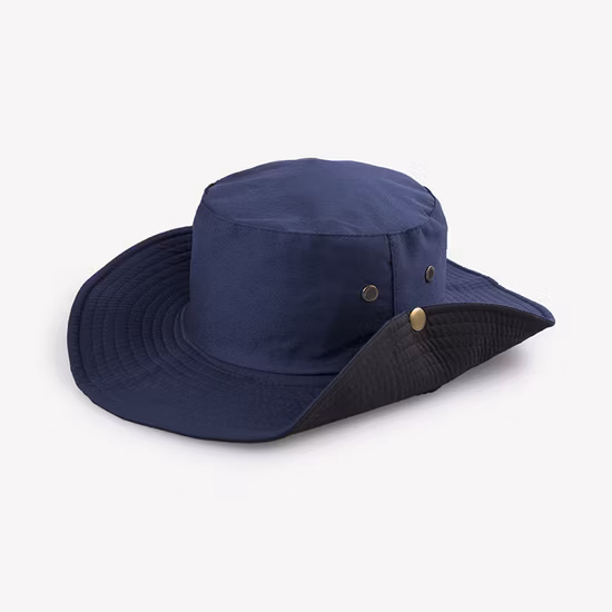 Fisherman Wide Brim String Bucket Hat