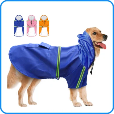 Usine de gros bon marché manteau pour animaux de compagnie imperméable pour chien