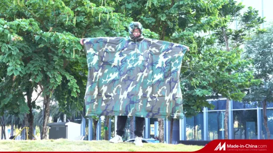 Poncho de pluie de Camouflage, personnalisation de base, Poncho militaire, Stock disponible