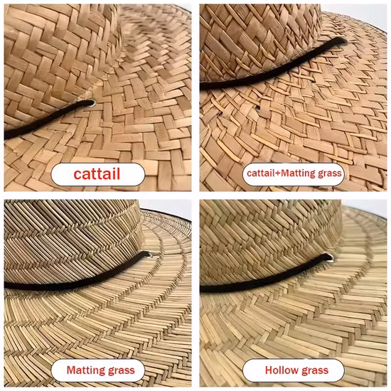 Chapeau de soleil de sauveteur en paille tissé, tissé, Hang Ten, plage, actif en plein air, avec cordon de menton réglable, chapeaux de paille